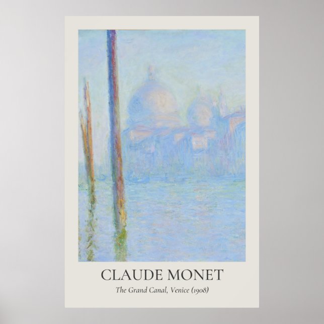 Claude Monet Vintage Wall Art 2x3 Ratio (Front)