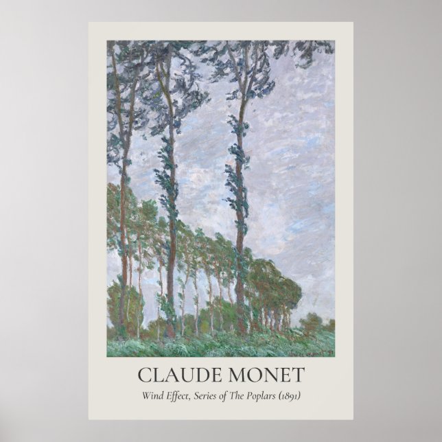 Claude Monet Vintage Wall Art 2x3 Ratio (Front)