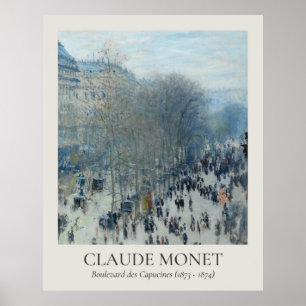 Claude Monet Vintage Wall Art 4x5 Ratio