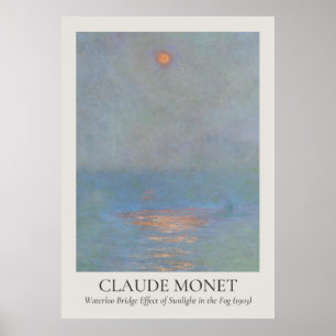 Claude Monet Vintage Wall Art ISO Ratio