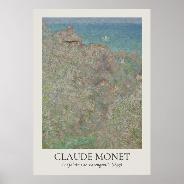 Claude Monet Vintage Wall Art ISO Ratio (Front)
