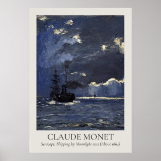 Claude Monet Vintage Wall Art ISO Ratio