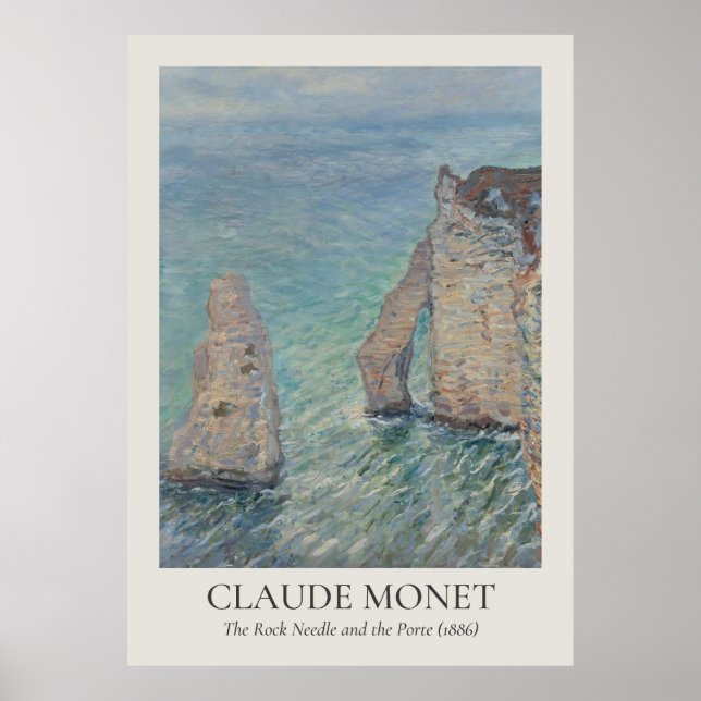 Claude Monet Vintage Wall Art ISO Ratio (Front)