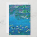 Claude Monet - Water Lilies 1906 Announcement<br><div class="desc">Claude Monet - Water Lilies 1906. Famous art painting.</div>