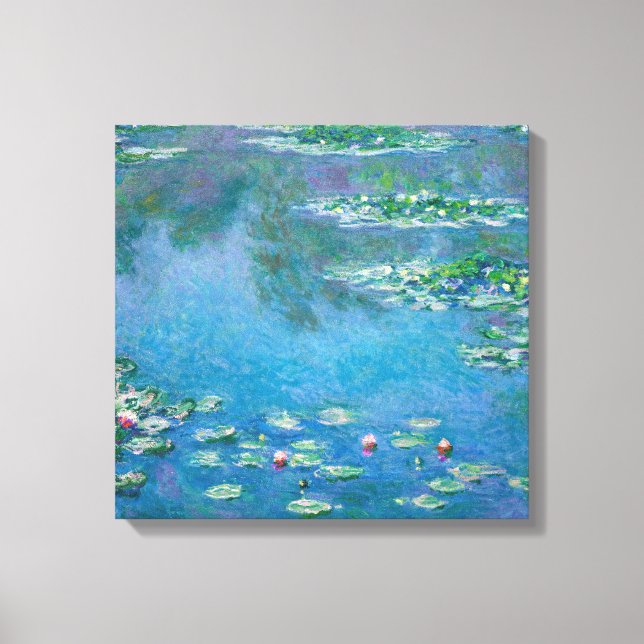Claude Monet - Water Lilies 1906 Canvas Print (Front)