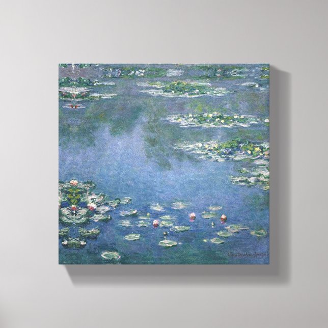 Claude Monet - Water Lilies - 1906 Canvas Print (Front)