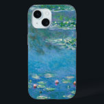 Claude Monet - Water Lilies 1906 iPhone 15 Case<br><div class="desc">Water Lilies (Nympheas) - Claude Monet,  Oil on Canvas,  1906</div>