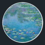 Claude Monet - Water Lilies 1906 Ceramic Knob<br><div class="desc">Water Lilies (Nympheas) - Claude Monet,  Oil on Canvas,  1906</div>