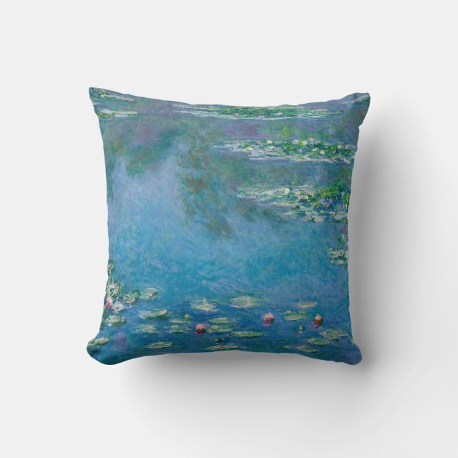 Claude Monet - Water Lilies 1906 Cushion (Front)