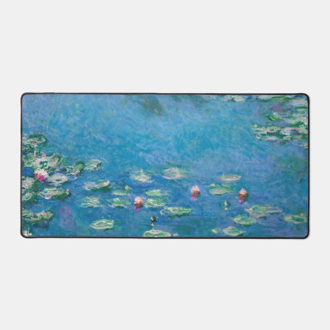 Claude Monet - Water Lilies 1906 Desk Mat (Front)