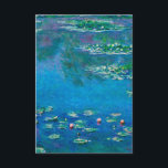 Claude Monet - Water Lilies 1906 Enclosure Card<br><div class="desc">Claude Monet - Water Lilies 1906. Famous art painting.</div>