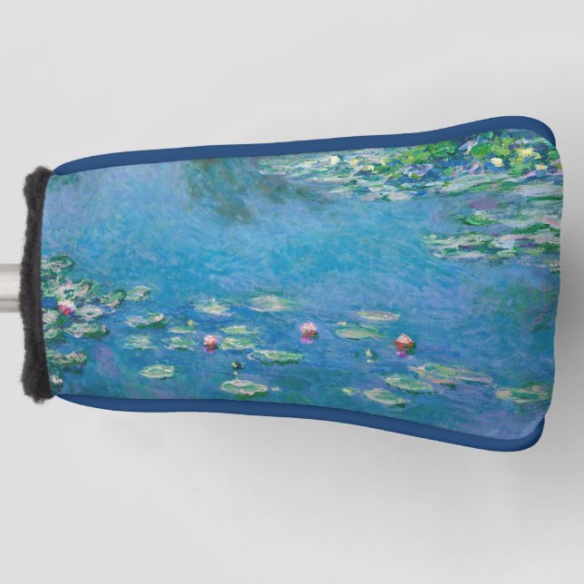 Claude Monet - Water Lilies 1906 Golf Head Cover (Front)
