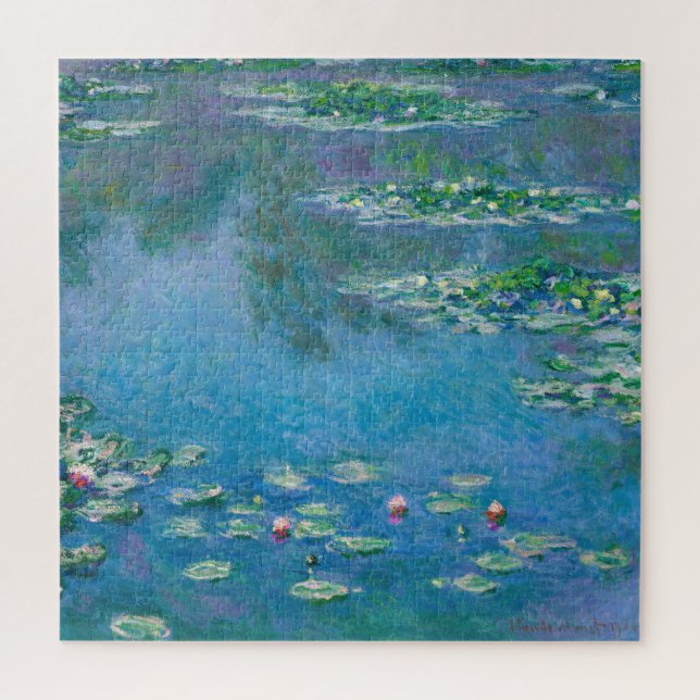 Claude Monet - Water Lilies 1906 Jigsaw Puzzle (Vertical)