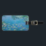 Claude Monet - Water Lilies 1906 Luggage Tag<br><div class="desc">Water Lilies (Nympheas) - Claude Monet,  Oil on Canvas,  1906</div>