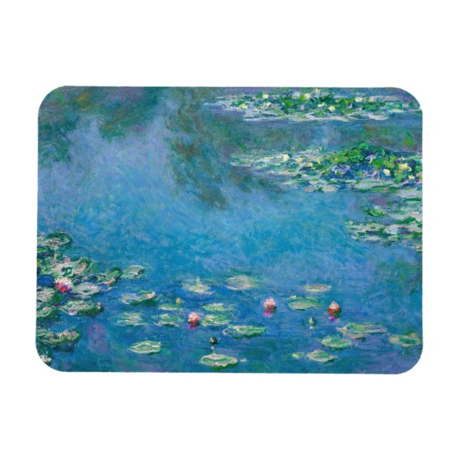 Claude Monet - Water Lilies 1906 Magnet (Horizontal)