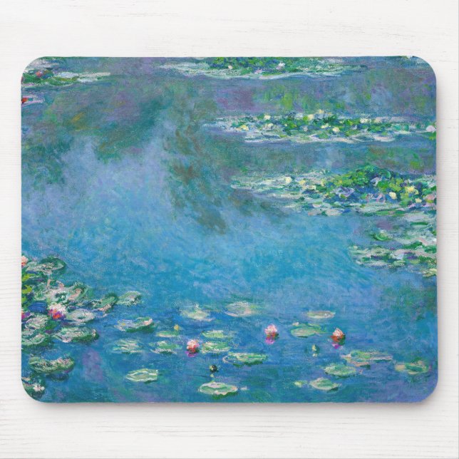 Claude Monet - Water Lilies 1906 Mouse Mat (Front)