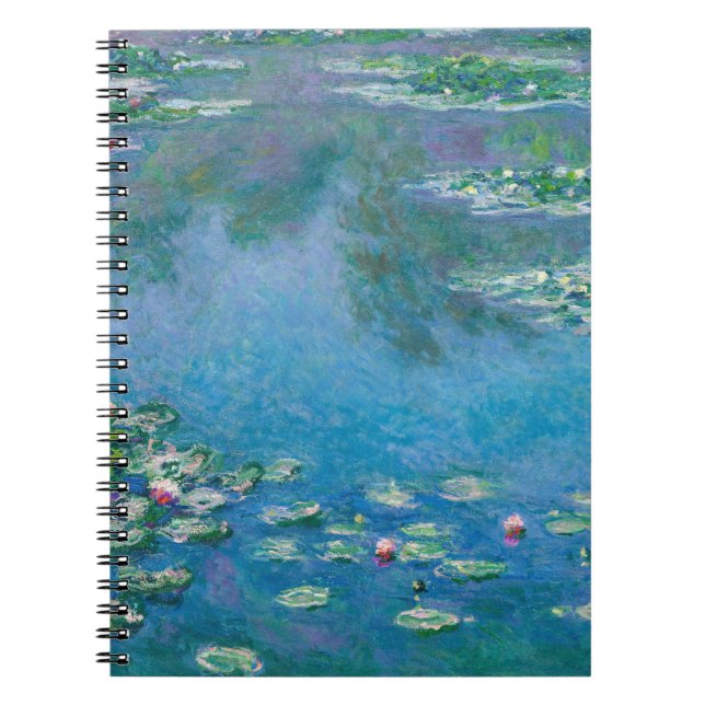 Claude Monet - Water Lilies 1906 Notebook (Front)