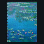 Claude Monet - Water Lilies 1906 Notebook<br><div class="desc">Claude Monet - Water Lilies 1906. Famous art painting.</div>