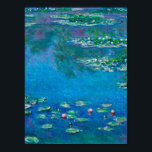 Claude Monet - Water Lilies 1906 Poster<br><div class="desc">Claude Monet - Water Lilies (1906). Famous art painting.</div>