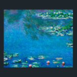 Claude Monet - Water Lilies 1906 Poster<br><div class="desc">Claude Monet - Water Lilies 1906. Famous art painting.</div>