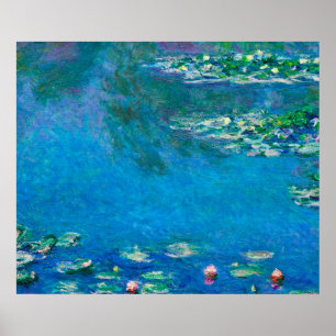 Claude Monet - Water Lilies 1906 Poster