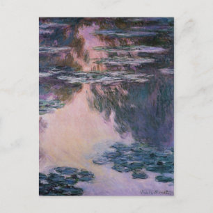 Claude Monet Water Lilies, 1907 GalleryHD Fine Art Postcard