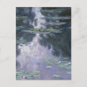 Claude Monet Water Lilies 1907 Nymphéas GalleryHD Postcard
