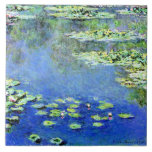 Claude Monet - Water Lilies, 1907, Tile<br><div class="desc">Claude Monet's Water Lilies,  1907 painting,  from his Series--Water Lilies.</div>