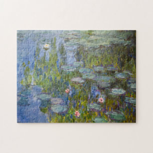 Claude Monet Water Lilies 1915 Impressionist Art Jigsaw Puzzle