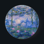Claude Monet - Water Lilies, 1916 7.5 Cm Round Badge<br><div class="desc">Claude Monet - Water Lilies,  1916</div>