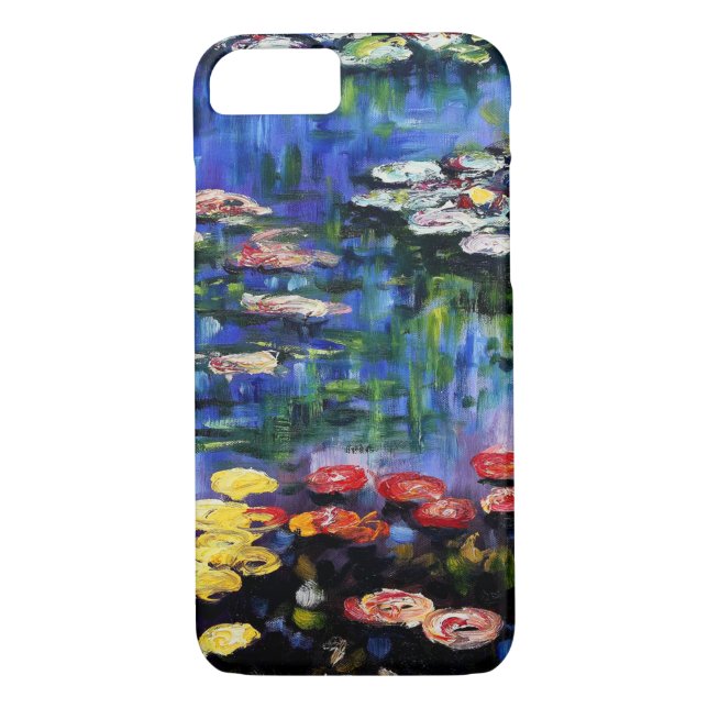 Claude Monet Water Lilies 1916 Fine Art Case-Mate iPhone Case (Back)