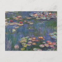 Claude Monet Water Lilies 1916 Fine Art