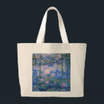 Claude Monet - Water Lilies, 1916 Large Tote Bag<br><div class="desc">Claude Monet - Water Lilies,  1916</div>