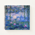 Claude Monet - Water Lilies, 1916 Notebook<br><div class="desc">Claude Monet - Water Lilies,  1916</div>