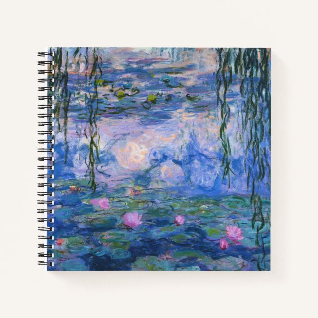 Claude Monet - Water Lilies, 1916 Notebook (Front)