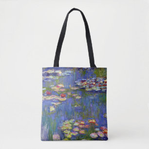 Claude Monet Water Lilies, 1916 Tote Bag