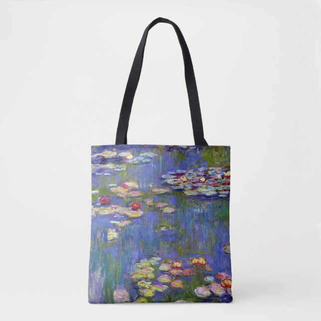 Claude Monet Water Lilies, 1916 Tote Bag (Front)