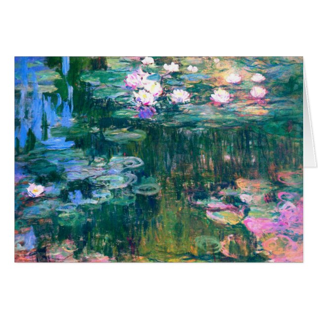Claude Monet Water Lilies 1917 (Front Horizontal)
