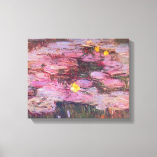 Claude Monet - Water Lilies 1917 Canvas Print