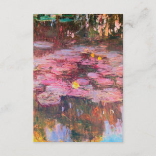 Claude Monet - Water Lilies 1917 Enclosure Card