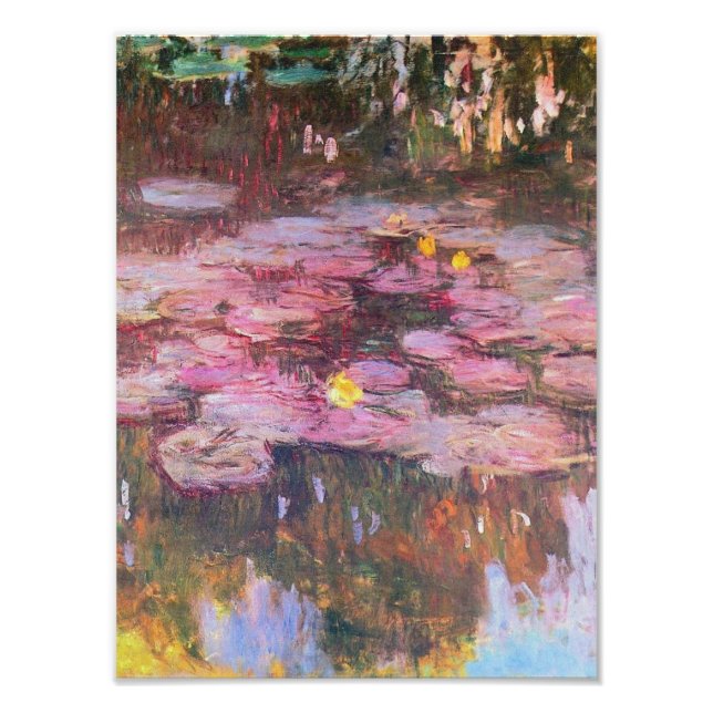 Claude Monet - Water Lilies 1917 Photo Print (Front)