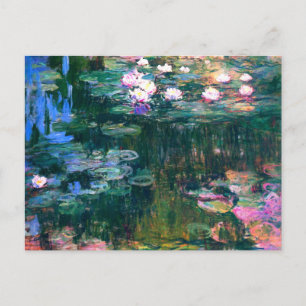 Claude Monet - Water Lilies (1917) Postcard
