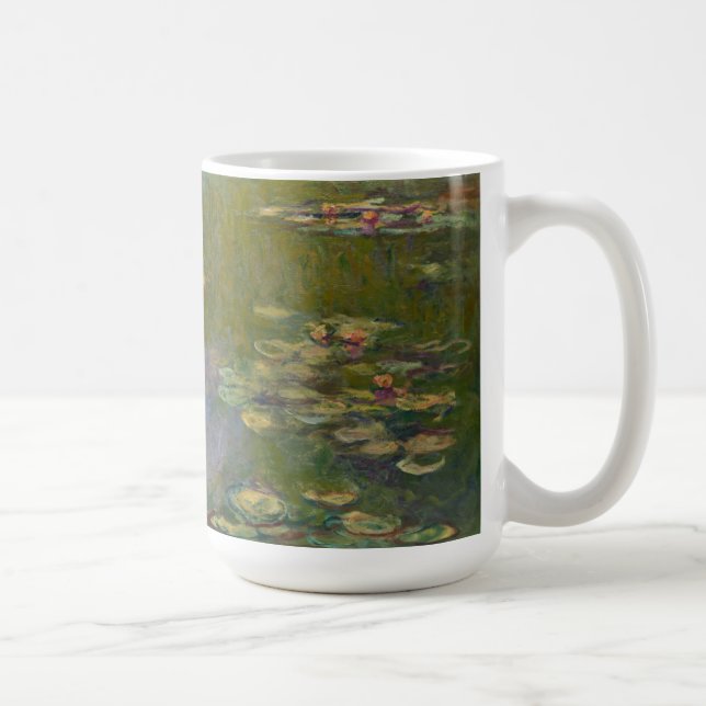 Claude Monet | Water Lilies, 1919 Coffee Mug (Right)