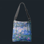 Claude Monet - Water Lilies, 1919 Crossbody Bag<br><div class="desc">Claude Monet's famous painting of Water Lilies,  1919.</div>