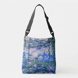 Claude Monet - Water Lilies, 1919 Crossbody Bag