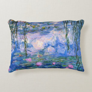 Claude Monet Water Lilies 1919 Decorative Cushion