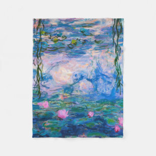Claude Monet - Water Lilies 1919 Fleece Blanket