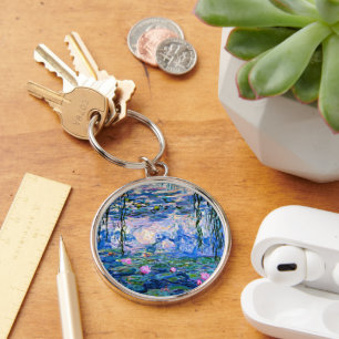 Claude Monet - Water Lilies, 1919, Key Ring