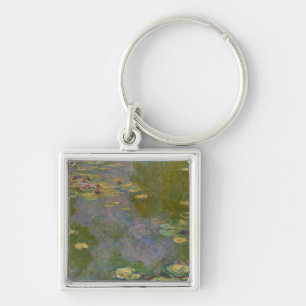 Claude Monet   Water Lilies, 1919 Key Ring
