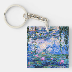 Claude Monet - Water Lilies, 1919, Key Ring